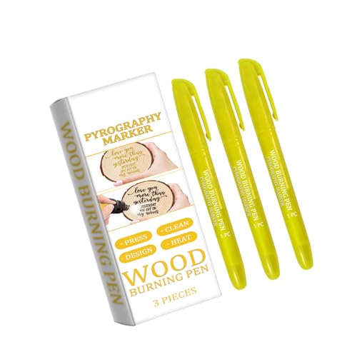 3 PCs/Set Holzbrennstift Scorch Stiftmarker Pyrographie Marker Praktische Holzbrennmarker Art Supplies Für Künstler 3 PCs/Set Holzbrennstift Scorch Stiftmarker Pyrographie Marker Praktische Holzbrennmarker Art Supplies Für Künstler von HNsdsvcd