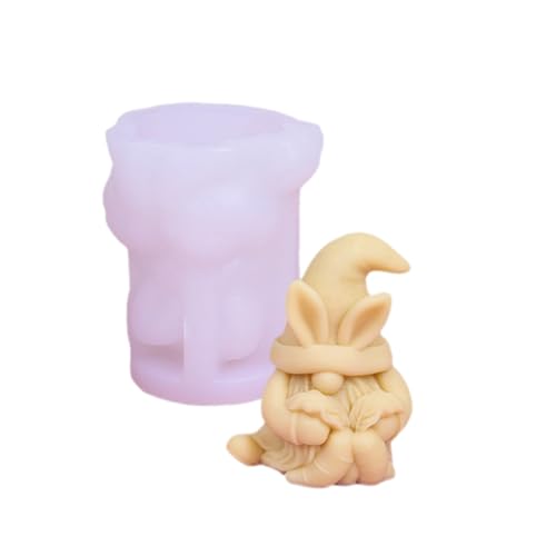 3D-Oster-Zwerge, Gießformen, Weihnachten, Silikon, Ornamente, Epoxidharz-Formen von HNsdsvcd