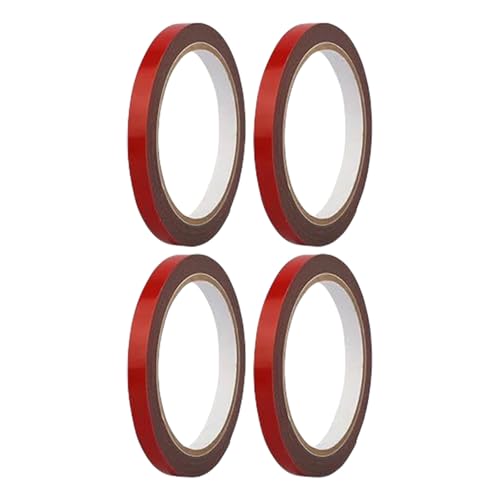 4 Rollen strapazierfähiges, doppelseitiges Schaumstoff-Klebeband, starkes Montageklebeband, Auto-Außenband, Auto-Aufkleber 4 Rollen strapazierfähiges, doppelseitiges Schaumstoff-Klebeband, starkes Montageklebeband, Auto-Außenband, Auto-Aufkleber von HNsdsvcd