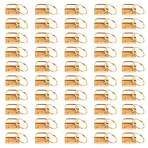 50 Stück Schlüsselanhänger mit Schlüsselringen für Armbänder, Schlüsselanhänger, Hardware-Zubehör von HNsdsvcd