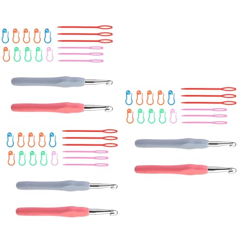 57pcs Big Eye Garn Strick Strick Nadel Ergonomische Häkeln Hakenstiching Marker Mit Fall Für Anfänger Erfahrene Hobby Handwerksgarnhaken 57pcs Big Eye Garn Strick Strick Nadel Ergonomische Häkeln Hakenstiching Marker Mit Fall Für Anfänger Erfahrene Hobby Handwerksgarnhaken von HNsdsvcd