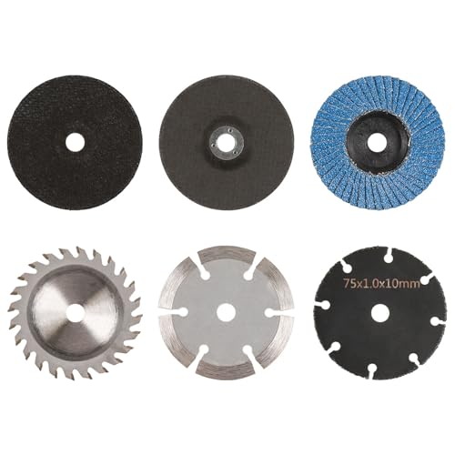 6pcs 75 Mm Winkelschleiker Metallkreiskreis Sägescheibe Schleifscheibe Schneidscheibe Pneumatische Schneidscheibe Elektrisches Werkzeug Werkzeug Teil von HNsdsvcd