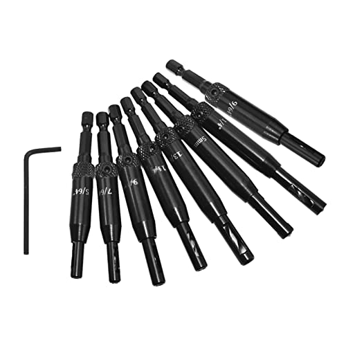 7 Stück/8 Stück/16 Stück Zentrierscharnierbohrer-Set für Tür, Fenster, Schrank, Holzbearbeitung, Schaft, einfach von HNsdsvcd
