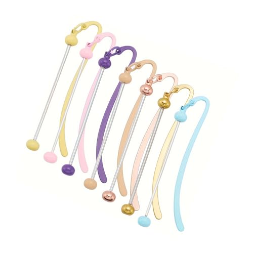 7pcs Perlenbare Schlüsselbund Leerzeichen Für Einzigartige Accessoire Kreation Perlen Lesezeichen Accessoires Schmuckzubehör Herstellen von HNsdsvcd
