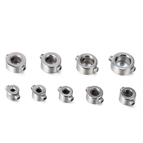 9 Pieces Bohrbit Mit Tiefenbegrenzungsfunktion Für Verbesserte Bohrgenauigkeit Stahlbohrer Tiefenstopp Kragen Set von HNsdsvcd
