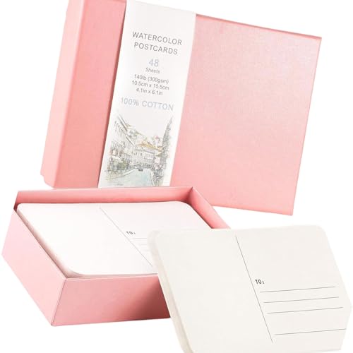 Aquarellpapier-Set, 10,2 x 15,2 cm, dickes weißes Zeichenpapier für Studenten, Erwachsene, Malerei, Kunstwerke Aquarellpapier-Set, 10,2 x 15,2 cm, dickes weißes Zeichenpapier für Studenten, Erwachsene, Malerei, Kunstwerke von HNsdsvcd