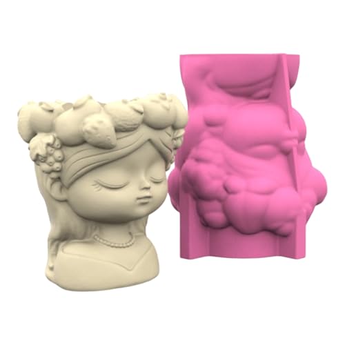 Bequemes Mädchen Head Pflanzer Silikonform Zement Gips Handwerkstool Zum Handwerk Von Hausgarten Decors Projekte Wiederverwendbare Saftige Pflanzer Betonform Bequemes Mädchen Head Pflanzer Silikonform Zement Gips Handwerkstool Zum Handwerk Von Hausgarten Decors Projekte Wiederverwendbare Saftige Pflanzer Betonform von HNsdsvcd