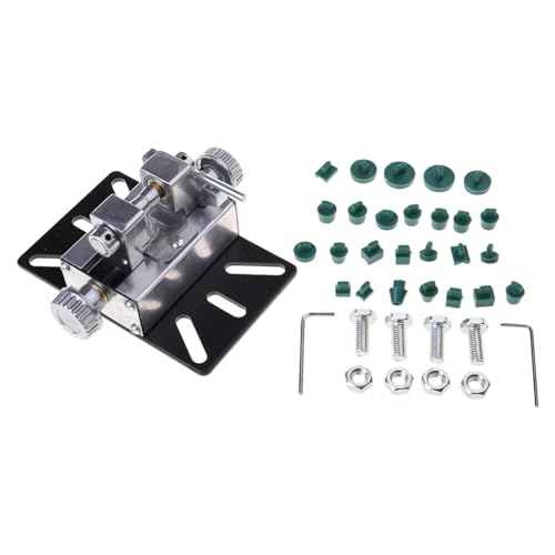 Bohrer-Set zur Schmuckherstellung, stufenlose Lochmaschine für Perlen und Perlen, Lochhalter, Aluminiumlegierung, Bohrwerkzeug von HNsdsvcd