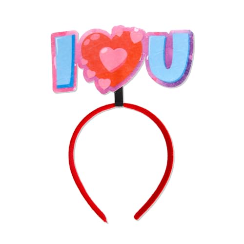 Einzigartiges Valentinstag-Haarband, schönes Kostümzubehör für Kinder, Mädchen, Kopfschmuck, festliches Themenkostüm-Zubehör von HNsdsvcd