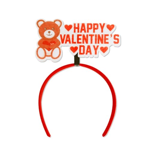 Einzigartiges Valentinstag-Haarband, schönes Kostümzubehör für Kinder, Mädchen, Kopfschmuck, festliches Themenkostüm-Zubehör von HNsdsvcd