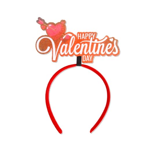 Einzigartiges Valentinstag-Haarband, schönes Kostümzubehör für Kinder, Mädchen, Kopfschmuck, festliches Themenkostüm-Zubehör von HNsdsvcd