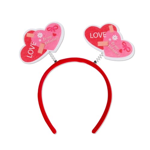 Einzigartiges Valentinstag-Haarband, schönes Kostümzubehör für Kinder, Mädchen, Kopfschmuck, festliches Themenkostüm-Zubehör von HNsdsvcd