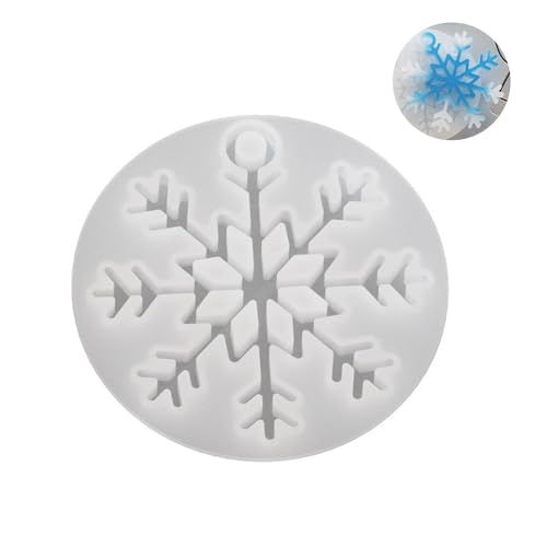 Epoxidharz Schneeflockenformen Für Schmuck Basteln Weiche Silikonform Für Ohrringe Halskette Und Schlüsselbund Anhänger Erstellung von HNsdsvcd