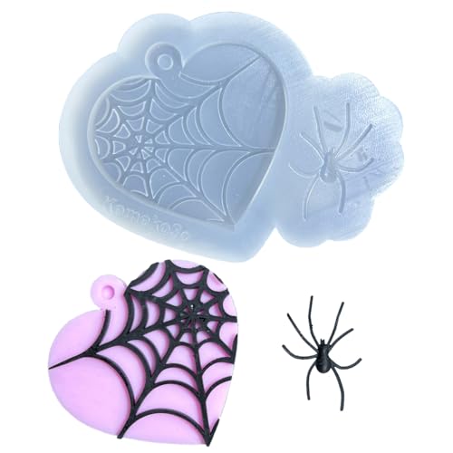 Epoxidharz-Silikon, einfach zu verwenden, Spinnenform, Anhängerformen, Gießformen, Schmuck, Findungsform aus Silikon Epoxidharz-Silikon, einfach zu verwenden, Spinnenform, Anhängerformen, Gießformen, Schmuck, Findungsform aus Silikon von HNsdsvcd