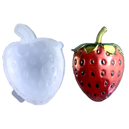 Erdbeer-Mais-Ornamente, Silikon-Epoxidharz-Form, Schlüsselanhänger, Anhänger, Schmuck für Valentinstag Erdbeer-Mais-Ornamente, Silikon-Epoxidharz-Form, Schlüsselanhänger, Anhänger, Schmuck für Valentinstag von HNsdsvcd