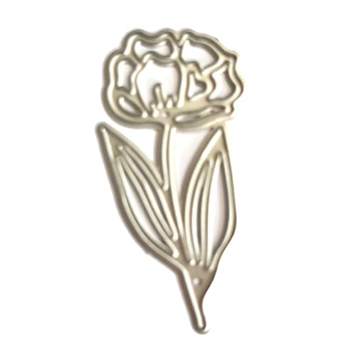 HNsdsvcd 1 Set Pfingstrosen-Metall-Stanzformen, Stempel, Vorlage, Schablonen für Prägung, Scrapbooking, Dekorationszubehör HNsdsvcd 1 Set Pfingstrosen-Metall-Stanzformen, Stempel, Vorlage, Schablonen für Prägung, Scrapbooking, Dekorationszubehör von HNsdsvcd