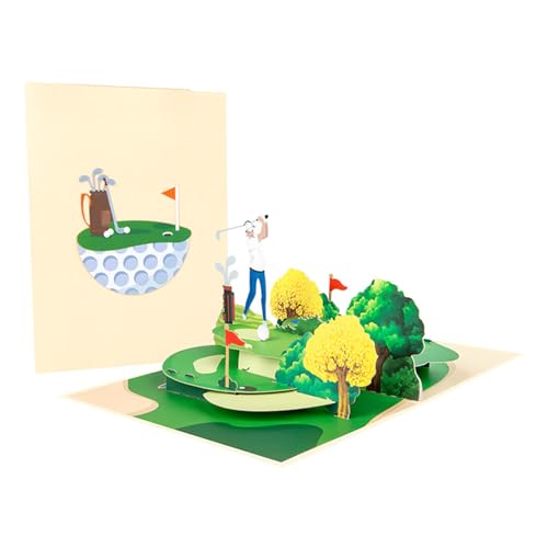 HNsdsvcd Alles Zum Geburtstagskarten 3D Popup Card Popup Geburtstagskarte 3D Sports Grußkarte Für Jubiläumsvater von HNsdsvcd
