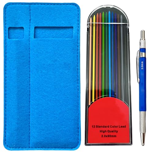 HNsdsvcd Automatische Mechanische Bleistift 2 0 Mm Bleistift Nachfüllungen Und Bleistiftbeutel Set Zum Zeichnen Von Skizzierkunst Illustrationen Journaling HNsdsvcd Automatische Mechanische Bleistift 2 0 Mm Bleistift Nachfüllungen Und Bleistiftbeutel Set Zum Zeichnen Von Skizzierkunst Illustrationen Journaling von HNsdsvcd