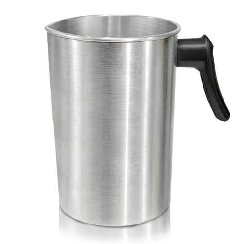 HNsdsvcd Kerzenherstellung Gießen Cup 101.4oz Aluminiumlegierung Kerze Making Pitcher Rippless Gossenausguss Aluminium Kerzenbecher HNsdsvcd Kerzenherstellung Gießen Cup 101.4oz Aluminiumlegierung Kerze Making Pitcher Rippless Gossenausguss Aluminium Kerzenbecher von HNsdsvcd