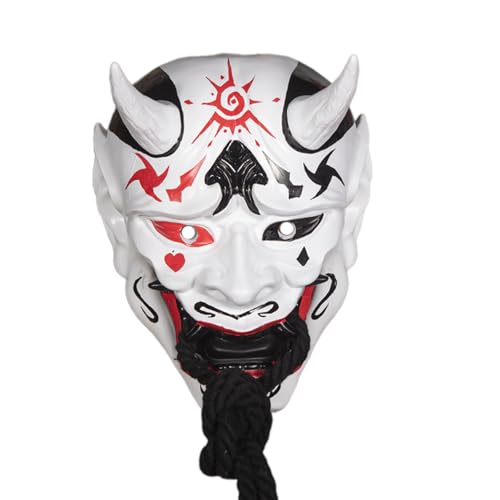 HNsdsvcd Maskerade Gesicht Halloween Gesicht Japanisches Gesicht Dämonen Gesicht Kostüm Gesicht Vollgesicht HNsdsvcd Maskerade Gesicht Halloween Gesicht Japanisches Gesicht Dämonen Gesicht Kostüm Gesicht Vollgesicht von HNsdsvcd