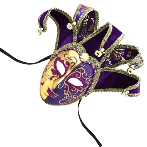 HNsdsvcd Maskerade Narren Halloween-Kostüm Venezianer Karneval Karneval für Halloween-Party von HNsdsvcd