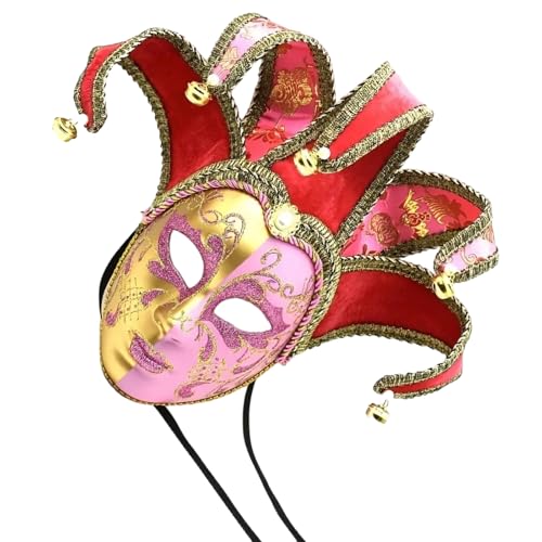 HNsdsvcd Maskerade Narren Halloween-Kostüm Venezianer Karneval Karneval für Halloween-Party von HNsdsvcd