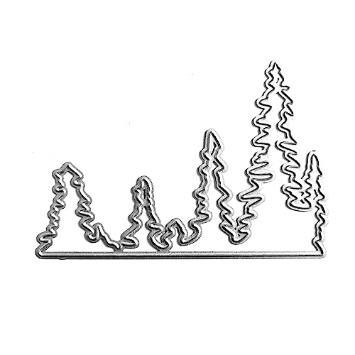 HNsdsvcd Metall-Stanzschablone, Kiefernbaum, Karbonstahl, Prägeschablone, Schablone, Scrapbooking, für Karten, Stanzformen, Dekorationen HNsdsvcd Metall-Stanzschablone, Kiefernbaum, Karbonstahl, Prägeschablone, Schablone, Scrapbooking, für Karten, Stanzformen, Dekorationen von HNsdsvcd