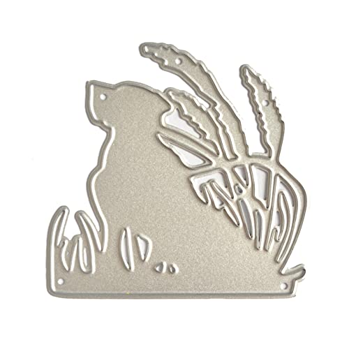 HNsdsvcd Metall-Stanzschablone mit Haustier-Motiv, Karbonstahl, Prägeschablone, Scrapbooking, für Karten, Stanzformen von HNsdsvcd