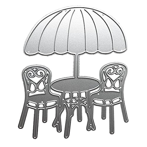 HNsdsvcd Sun Ambrella Stühle, Metall-Stanzformen, Stempel, geprägte Form, Scrapbooking, Album, Papier, Basteln, Karten, Schablone HNsdsvcd Sun Ambrella Stühle, Metall-Stanzformen, Stempel, geprägte Form, Scrapbooking, Album, Papier, Basteln, Karten, Schablone von HNsdsvcd