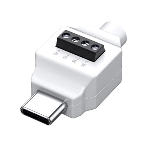 HNsdsvcd USB Typ C Männlich Bis 5pin/4Pin Klemme Lötloser Stecker Für Schnelle Verkabelung Und Gerätereparatur Nur Supprt 65W Ladung USB C Lotless Stecker HNsdsvcd USB Typ C Männlich Bis 5pin/4Pin Klemme Lötloser Stecker Für Schnelle Verkabelung Und Gerätereparatur Nur Supprt 65W Ladung USB C Lotless Stecker von HNsdsvcd