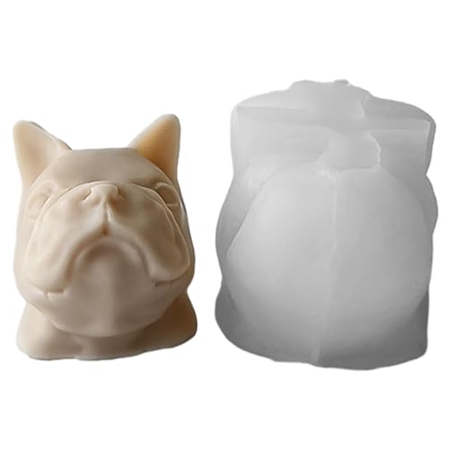 Hundekopf-Gussformen, Epoxidharz, Ornamente für Enthusiasten von HNsdsvcd