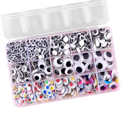 Kleber Wackelaugen 260/350/750/1380pcs Runde Kleberhandwerk Augen Aufkleber Für Kunsthandwerk Scrapbooking Spielzeugzubehör Wackeln Augen Für Handwerk Kleber Wackelaugen 260/350/750/1380pcs Runde Kleberhandwerk Augen Aufkleber Für Kunsthandwerk Scrapbooking Spielzeugzubehör Wackeln Augen Für Handwerk von HNsdsvcd