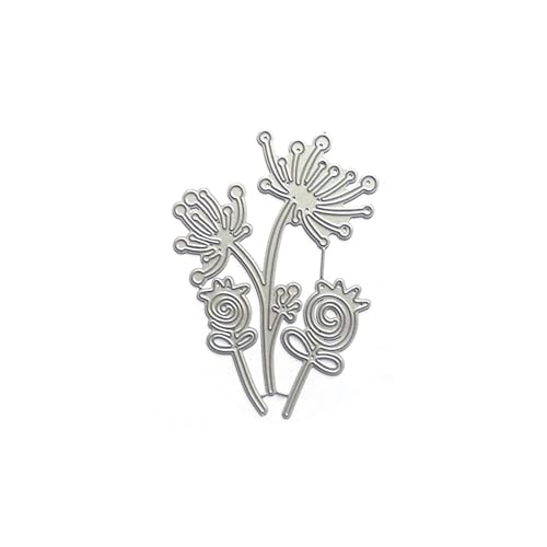 Metall-Stanzformen, Blumen-Prägeschablone, Stanzformen für Kartenherstellung, Scrapbooking, Papierbastelvorlage, handgefertigt von HNsdsvcd