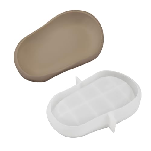 Ovale Silikonform für Gussteile, Tassen, Aufbewahrungsplatten, Epoxidharz, Gipsformen Ovale Silikonform für Gussteile, Tassen, Aufbewahrungsplatten, Epoxidharz, Gipsformen von HNsdsvcd
