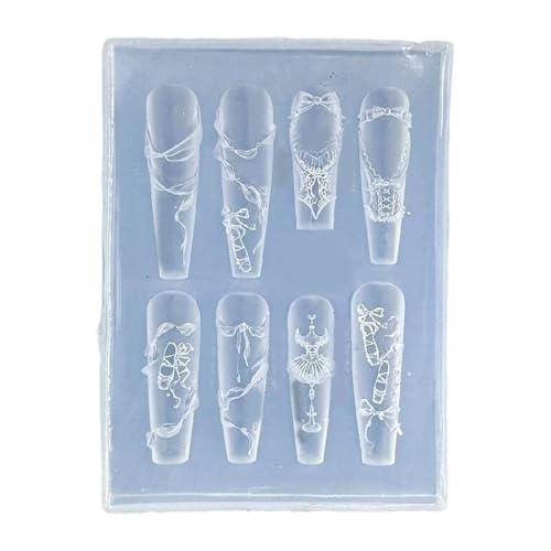 Professionelle Silikonnägel Kunstvorlagen Bowknot Formen Nägel Kunstform Für Harzschmuckzubehör Erstellen Nagelkunst Blumenstempel Formen Professionelle Silikonnägel Kunstvorlagen Bowknot Formen Nägel Kunstform Für Harzschmuckzubehör Erstellen Nagelkunst Blumenstempel Formen von HNsdsvcd