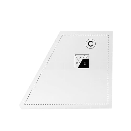 Quilt-Lineale aus Acryl, für genaue Messungen, klares Quilten, Patchwork-Lineal zum Schneiden von Stoffen, 3/4/5 Stück Quilt-Lineale aus Acryl, für genaue Messungen, klares Quilten, Patchwork-Lineal zum Schneiden von Stoffen, 3/4/5 Stück von HNsdsvcd