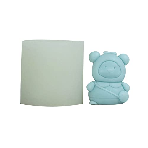 Silikonform, 3D-Bär-Statue, Räucherstäbchenform, Gießform, duftend, handgefertigt, Schmuck von HNsdsvcd