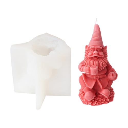 Weihnachtsform, Weihnachtsmann, Silikonform, Epoxidharz, 3D-Gießform zum Basteln von HNsdsvcd