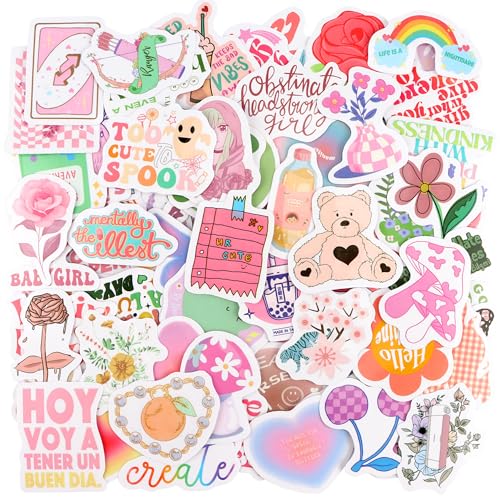 200 Stück Ästhetische Aufkleber, Wasserfeste Kawaii Pastell Aufkleber Deko, Bunte Dänische Pastell Farben Sticker für Jugendliche Mädchen 200 Stück Ästhetische Aufkleber, Wasserfeste Kawaii Pastell Aufkleber Deko, Bunte Dänische Pastell Farben Sticker für Jugendliche Mädchen von HO-SFSM