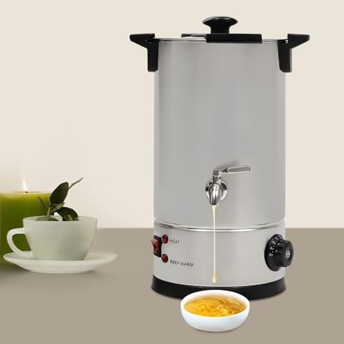 HOARLICN 10L Groß Wachsschmelzer, Wachsschmelzgerät Für Die Kerzenherstellung Mit Heizausguss Kein Verstopfter Wachsschmelzer DIY Kerzenherstellung Kit 30-110℃ HOARLICN 10L Groß Wachsschmelzer, Wachsschmelzgerät Für Die Kerzenherstellung Mit Heizausguss Kein Verstopfter Wachsschmelzer DIY Kerzenherstellung Kit 30-110℃ von HOARLICN