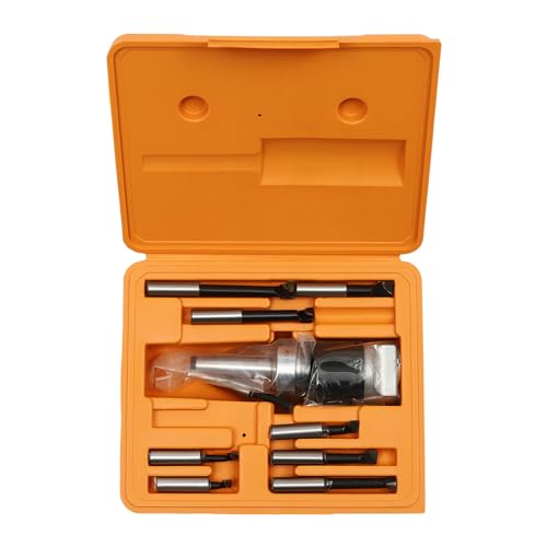 HOARLICN Ausdrehkopf Bohrkopf, Mk2-M10 F1-12 50mm Ausdrehkopf Drehbank Tragbares Bohrkopfkopf Kit Bohrkopfsatz Fräsmaschinenzubehör Werkzeugsatz Für Fräsumform- Und Bohrmaschinen HOARLICN Ausdrehkopf Bohrkopf, Mk2-M10 F1-12 50mm Ausdrehkopf Drehbank Tragbares Bohrkopfkopf Kit Bohrkopfsatz Fräsmaschinenzubehör Werkzeugsatz Für Fräsumform- Und Bohrmaschinen von HOARLICN