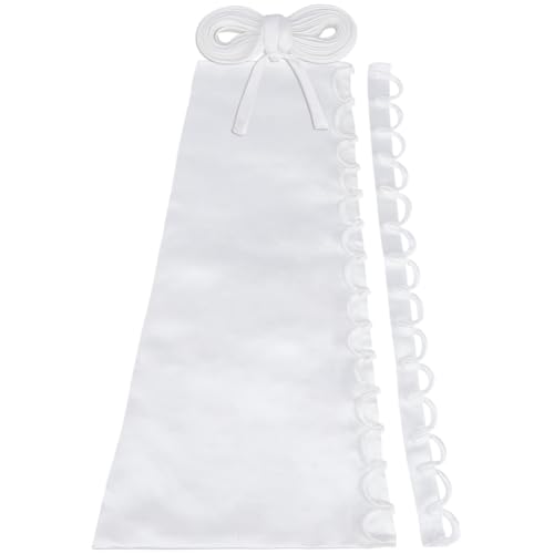 HOBBIESAY 1 Set Brautkleid Reißverschluss Ersatz Verstellbares Satin Korsett Rücken Set Weiße Schnürung Für Brautkleid HOBBIESAY 1 Set Brautkleid Reißverschluss Ersatz Verstellbares Satin Korsett Rücken Set Weiße Schnürung Für Brautkleid von HOBBIESAY