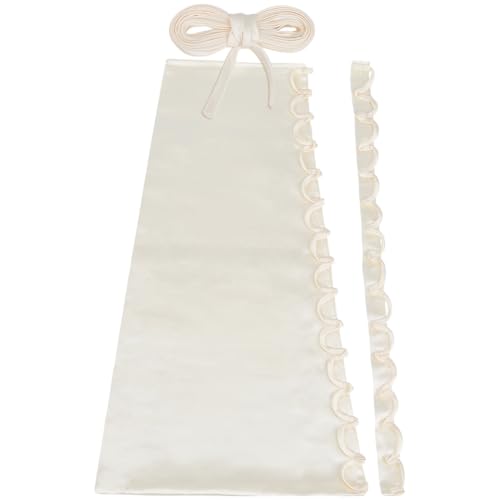 HOBBIESAY 1 Set Ersatzreißverschluss Für Brautkleider Verstellbares Satin Korsett Rücken Set Champagnerfarben Schnürung Für Brautkleider HOBBIESAY 1 Set Ersatzreißverschluss Für Brautkleider Verstellbares Satin Korsett Rücken Set Champagnerfarben Schnürung Für Brautkleider von HOBBIESAY