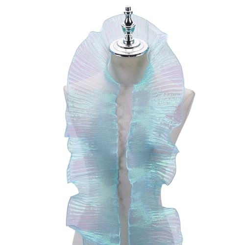 HOBBIESAY 10m Chiffonbesatzmit Rüschen Und Plissee 20cm Organza Spitzenbesatzmit Rüschen Dunkeltürkisfarbener Tüll Chiffonbesatz Zum Basteln Und Nähen HOBBIESAY 10m Chiffonbesatzmit Rüschen Und Plissee 20cm Organza Spitzenbesatzmit Rüschen Dunkeltürkisfarbener Tüll Chiffonbesatz Zum Basteln Und Nähen von HOBBIESAY