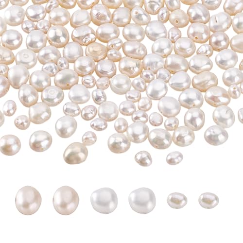 HOBBIESAY 120 Stück Süßwasser Zuchtperlen Lose 3 Stile Muschelfarbe Natürlicher Perlenstrang Barocke Keshi Reisperle Zur Schmuckherstellung Loch:0.3-0.5mm HOBBIESAY 120 Stück Süßwasser Zuchtperlen Lose 3 Stile Muschelfarbe Natürlicher Perlenstrang Barocke Keshi Reisperle Zur Schmuckherstellung Loch:0.3-0.5mm von HOBBIESAY
