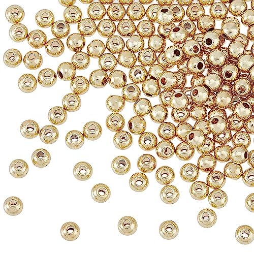 HOBBIESAY 200 Stück Hellgoldene LegierungsAbstandsperlen 4 mm Runde Metallperlen Kostenlose AbstandshalterPerlen CrimpStopperPerlen MetallAbstandsperlen Für Die Herstellung von DIYOhrringen HOBBIESAY 200 Stück Hellgoldene LegierungsAbstandsperlen 4 mm Runde Metallperlen Kostenlose AbstandshalterPerlen CrimpStopperPerlen MetallAbstandsperlen Für Die Herstellung von DIYOhrringen von HOBBIESAY