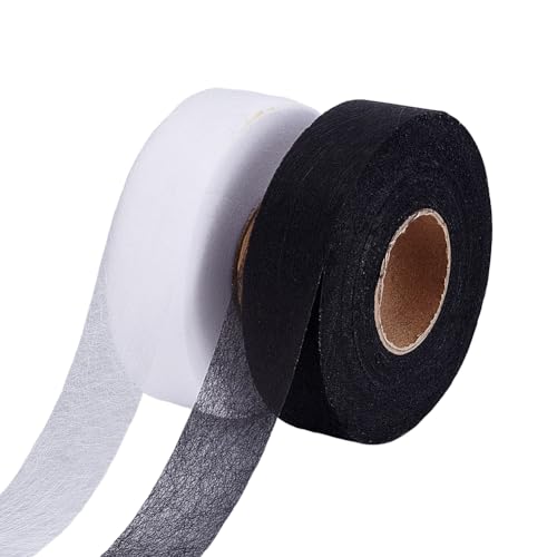 HOBBIESAY 4 Rolle 2 Farben Saumband Quilten Aufbügeln 25mm Doppelt Kein Nähen Saumbänder Aufbügelbare Transparente Bänder Für Kleidung Quilten Wattieren DIY Nähen HOBBIESAY 4 Rolle 2 Farben Saumband Quilten Aufbügeln 25mm Doppelt Kein Nähen Saumbänder Aufbügelbare Transparente Bänder Für Kleidung Quilten Wattieren DIY Nähen von HOBBIESAY