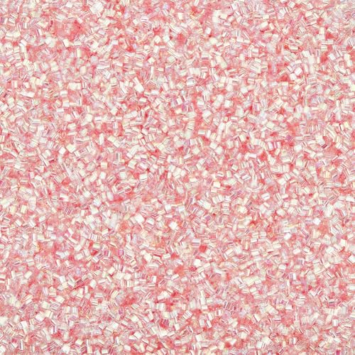 HOBBIESAY Etwa 10580 Stück Knusprige Bingsu Perlen 3D Glitzer Kunststoffperlen 3mm Blassrosa Strohröhrenperlen Leichte Bingsu Perlen Für Das Sortiment Knuspriger Mikroperlen Supplieser HOBBIESAY Etwa 10580 Stück Knusprige Bingsu Perlen 3D Glitzer Kunststoffperlen 3mm Blassrosa Strohröhrenperlen Leichte Bingsu Perlen Für Das Sortiment Knuspriger Mikroperlen Supplieser von HOBBIESAY
