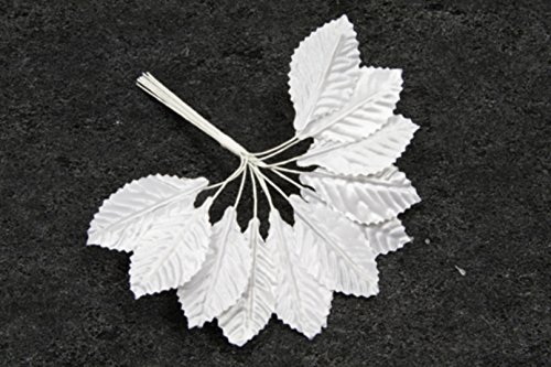 26 weiße Blatt aus Gewebe 4 cm. Hobi. Dekoration Hochzeit 26 weiße Blatt aus Gewebe 4 cm. Hobi. Dekoration Hochzeit von HOBI