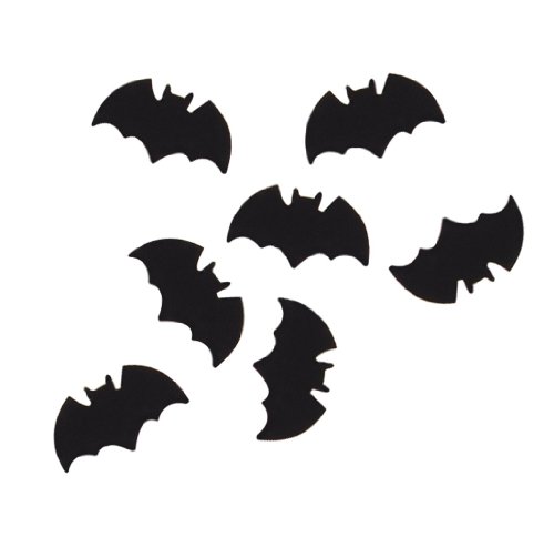 Fledermaus-Tischkonfetti Halloween 10g - Schwarz von HOBI